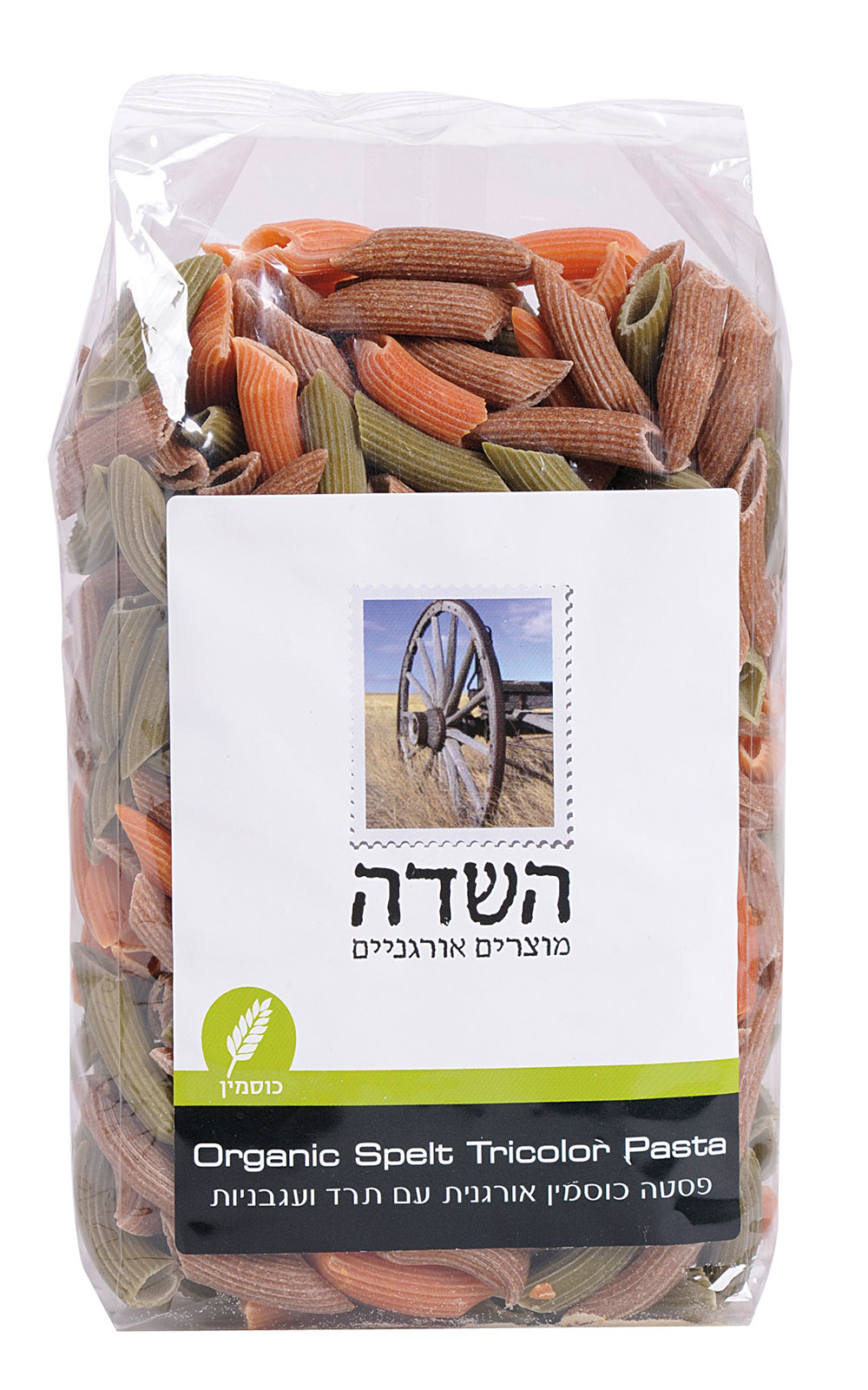 פסטה כוסמין טריקולור