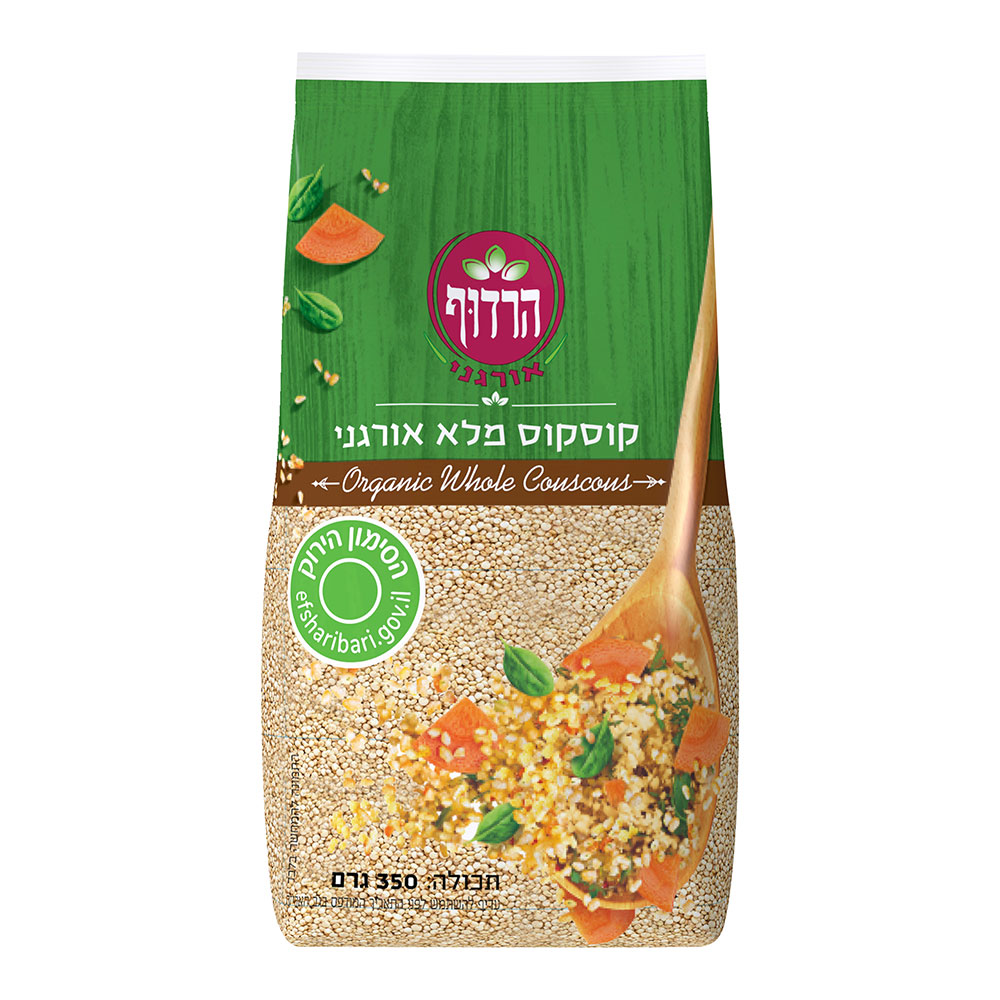 קוסקוס מלא הרדוף - אורגני 350 גרם
